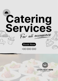 Events Catering Poster Design