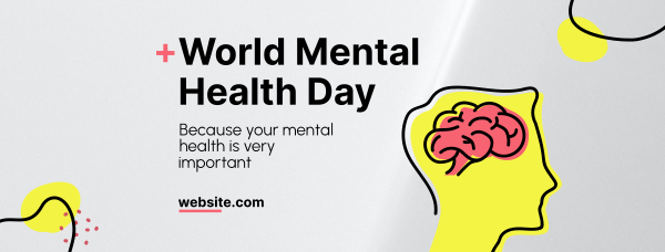 Importance of Mental Health Facebook Cover Design Image Preview
