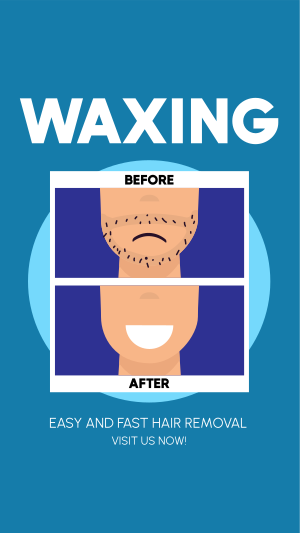Waxing Treatment Facebook story Image Preview