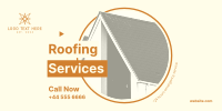 Roofing Service Twitter Post Design