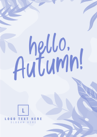 Hello Autumn Season Flyer Image Preview