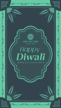 Diwali Tradition YouTube Short Design