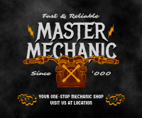 Motorcycle Expert Mechanic Facebook Post Preview