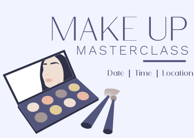 Make Up Masterclass Postcard Image Preview