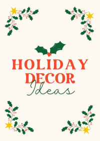 Christmas Decoration Ideas Poster Image Preview