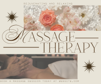 Sophisticated Massage Therapy Facebook Post Design