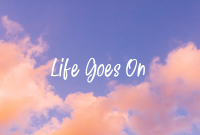 Life Goes On Pinterest Cover Design