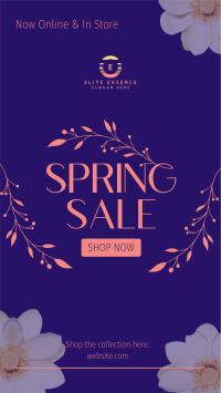 Aesthetic Spring Sale  Instagram story Image Preview