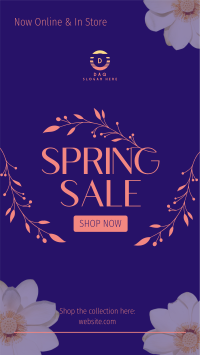 Aesthetic Spring Sale  Instagram story Image Preview