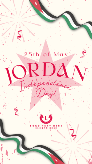 Jordan Independence Ribbon Instagram story Image Preview