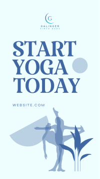 Start Yoga Now Facebook story Image Preview