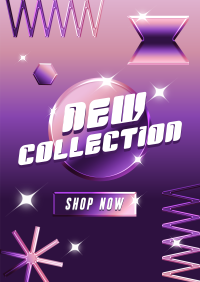 Digital Gradient New Collection Flyer Image Preview
