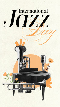 Modern International Jazz Day Video Image Preview