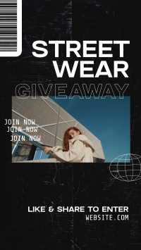 Streetwear Giveaway TikTok video Image Preview