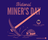 Miner's Day Facebook post Image Preview