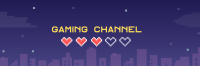 Cute 8 Bit  Twitter header (cover) Image Preview