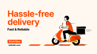 Hassle-Free Delivery  Facebook event cover Image Preview