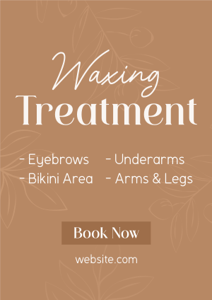 Waxing Salon Flyer Image Preview