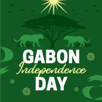 Gabon Independence Day Instagram post Image Preview