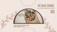 Dried Flowers Newsletter Facebook event cover Image Preview