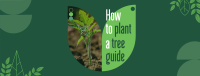 Plant Trees Guide Facebook Cover Design