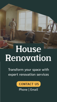 Simple Home Renovation YouTube short Image Preview
