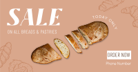 Bakery Sale Facebook Ad Design