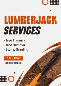 Corporate Lumberjack Services Poster Preview