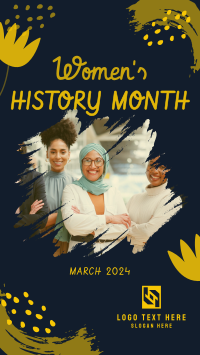 Women History Month Instagram Story Design