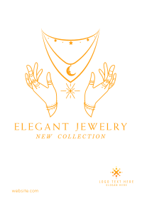 Elegant Jewelry Flyer Design