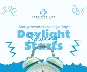 Start Daylight Saving Facebook post Image Preview