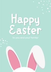 Easter Bunny Ears Flyer Design