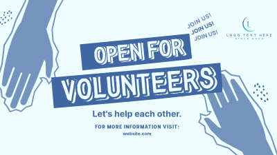 Volunteer Helping Hands Facebook event cover Image Preview