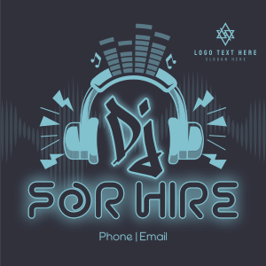 DJ for Hire Linkedin Post Image Preview