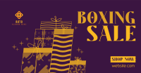 Gifts Boxing Day Facebook Ad Design