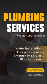 Plumbing Services YouTube Short Preview