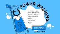 Super Power washing Facebook event cover Image Preview