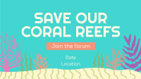 Coral Reef Conference Animation Image Preview