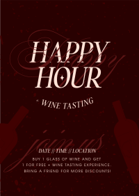 Luxury Winery & Bar Poster Image Preview