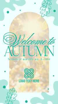 Hello Autumn Facebook story Image Preview