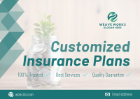 Insurance Resilient Business Postcard Image Preview