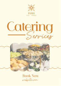 Delicious Catering Services Flyer Image Preview