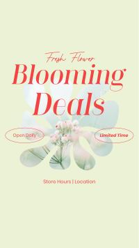 Fresh Flower Deals TikTok Video Image Preview