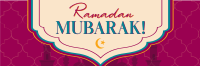 Ramadan Temple Greeting Twitter Header Image Preview