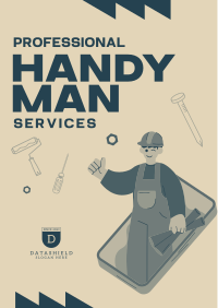 Professional Handyman Flyer Image Preview