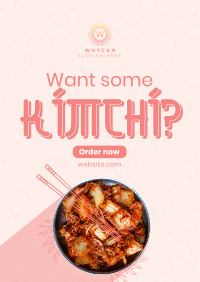 Order Healthy Kimchi Flyer Image Preview
