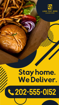 Food Delivery Facebook story Image Preview