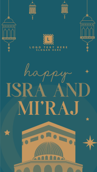 Happy Isra and Mi'raj YouTube short Image Preview