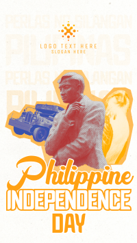 Retro Philippine Independence Day YouTube Short Design