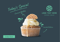 Weekly Special Cupcake Postcard Image Preview